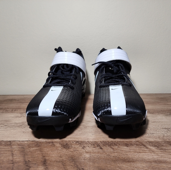 Nike Force Trout 7 Keystone Black White Baseball Cleats CT0831-005 Men's Size 13 - Picture 6 of 11